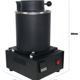 Alat Pelebur Perhiasan Electric Melting Furnace 2KG Digital Metal Kiln